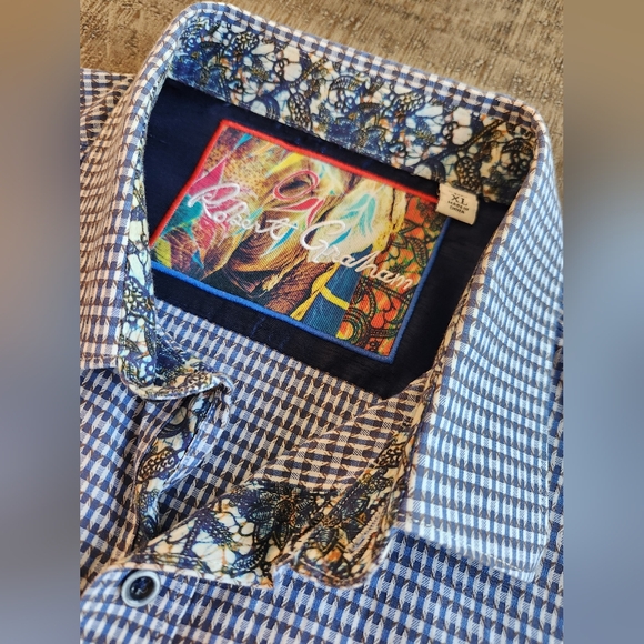 Other - Robert Graham men's dress shirt. Dress like the Rock star you know you are!